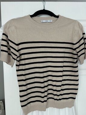 Mango Striped Shirt